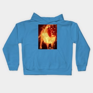 Blazing Lion Kids Hoodie